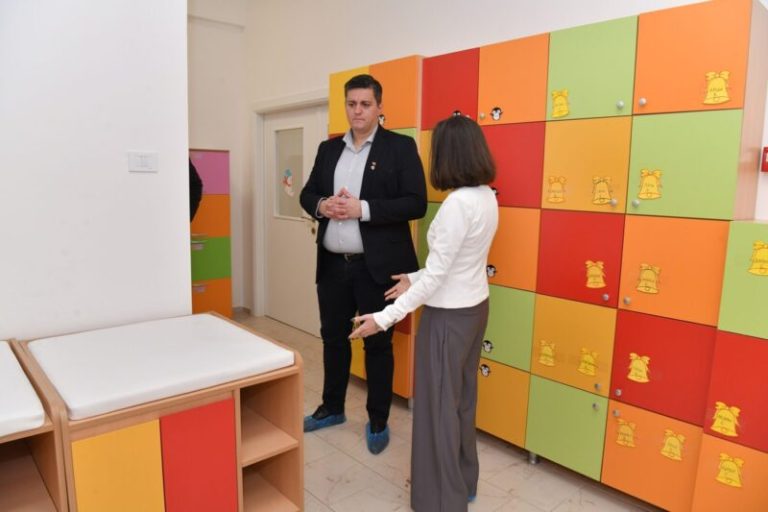 Нова опрема во детската градинка „Гоце Делчев“ во општина Илинден