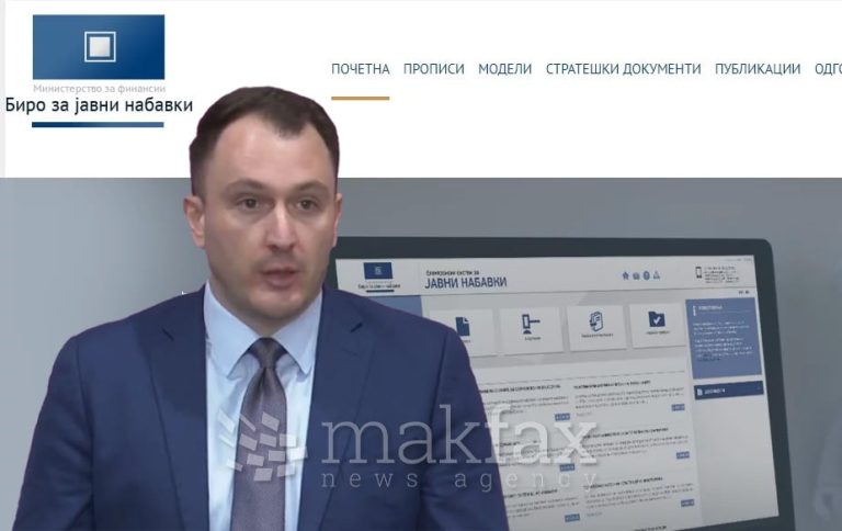 Андоновски, до потписот, не знаел дека компанијата која добила два тендера во неговото министерство е на сопругот на државната секретарка