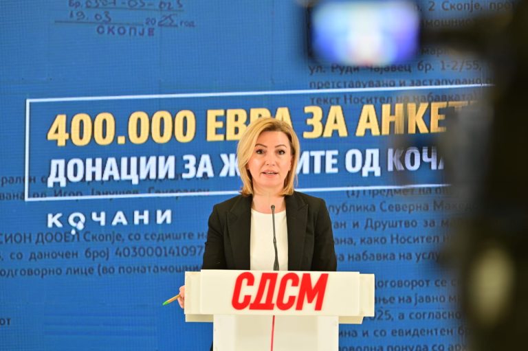 Kузеска: Владата да ги поништи тендерите за оценка на медиумите и парите да ги пренамени за Кочани