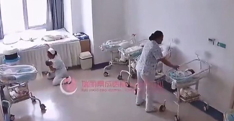 (Видео) Снимен моментот на земјотресот во породилиштето во Мјанмар