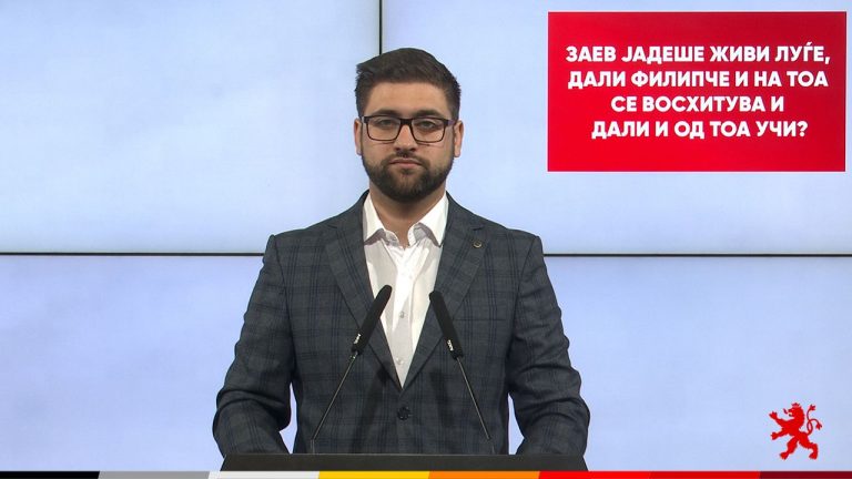 (Видео) Манасиевски: Заев јадеше живи луѓе, дали Филипче и на тоа се восхитува и дали и од тоа учи?
