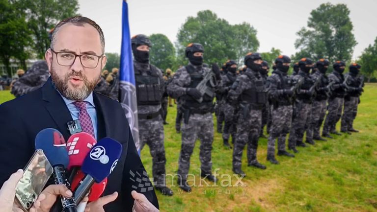 „Кој и да е сопственик, не е блиска пријателка на мојата сопруга“, рече Тошковски за малото модното студио кое ќе набавува униформи за полицијата