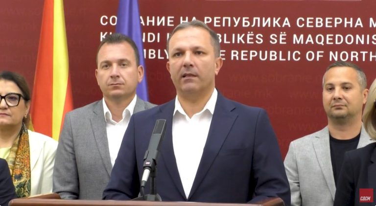 (Видео) Спасовски: Со акробации во Собрание, ВМРО-ДПМНЕ го блокира законот за Кочани