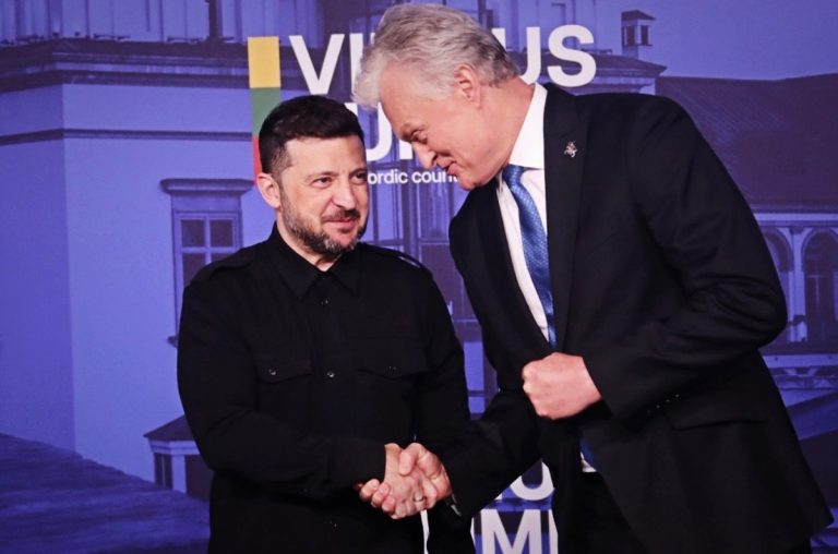Зеленски од Литванија: Имаме шанса за мир, Русија е принудена да преговара