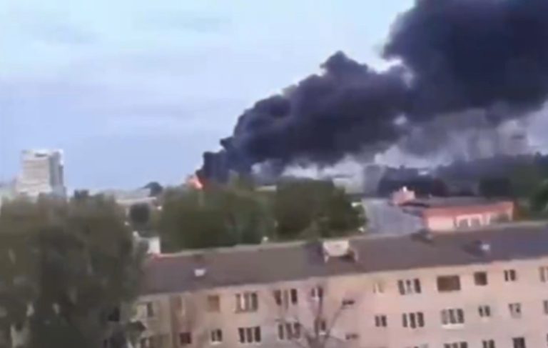 (Видео) Жестоки руски напади во западна Украина, Полска ги подигна воените авиони