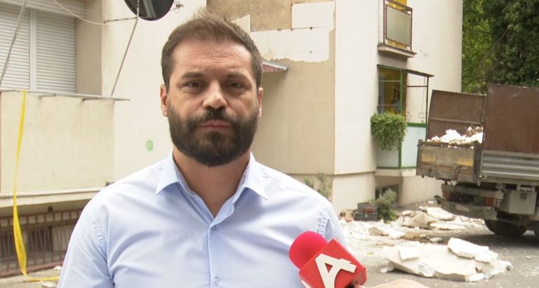Повторно падната фасада во Козле – Саракинов бара институционална истрага и системска контрола