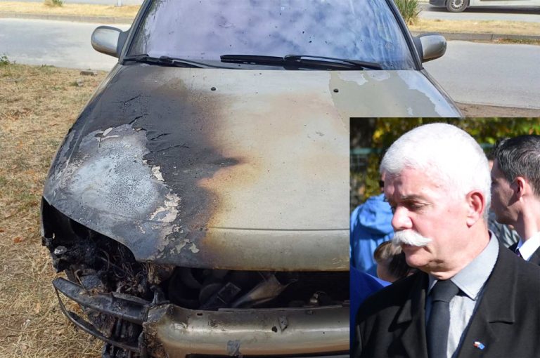 Запален автомобилот на познатиот активист за правата на македонските Бугари Димитар Црномаров