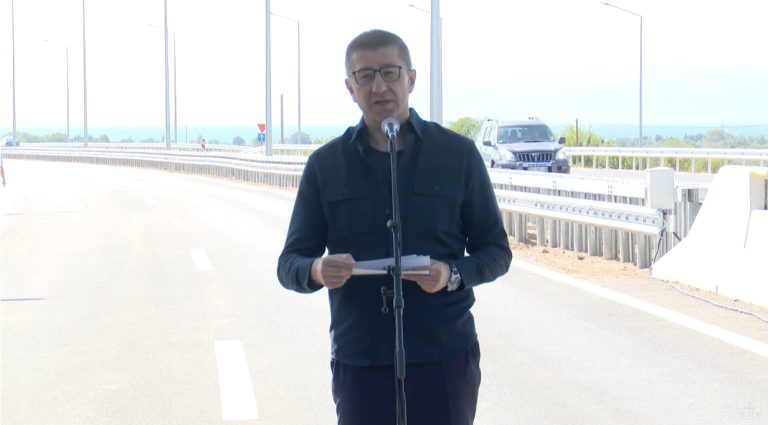 Отворена нова делница од автопатот Кичево – Охрид