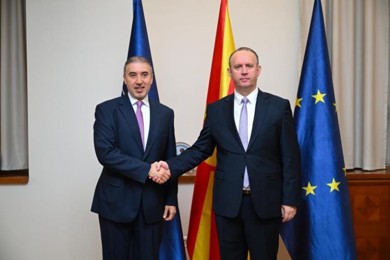 Гаши на средба со в.д. амбасадорот на Катар