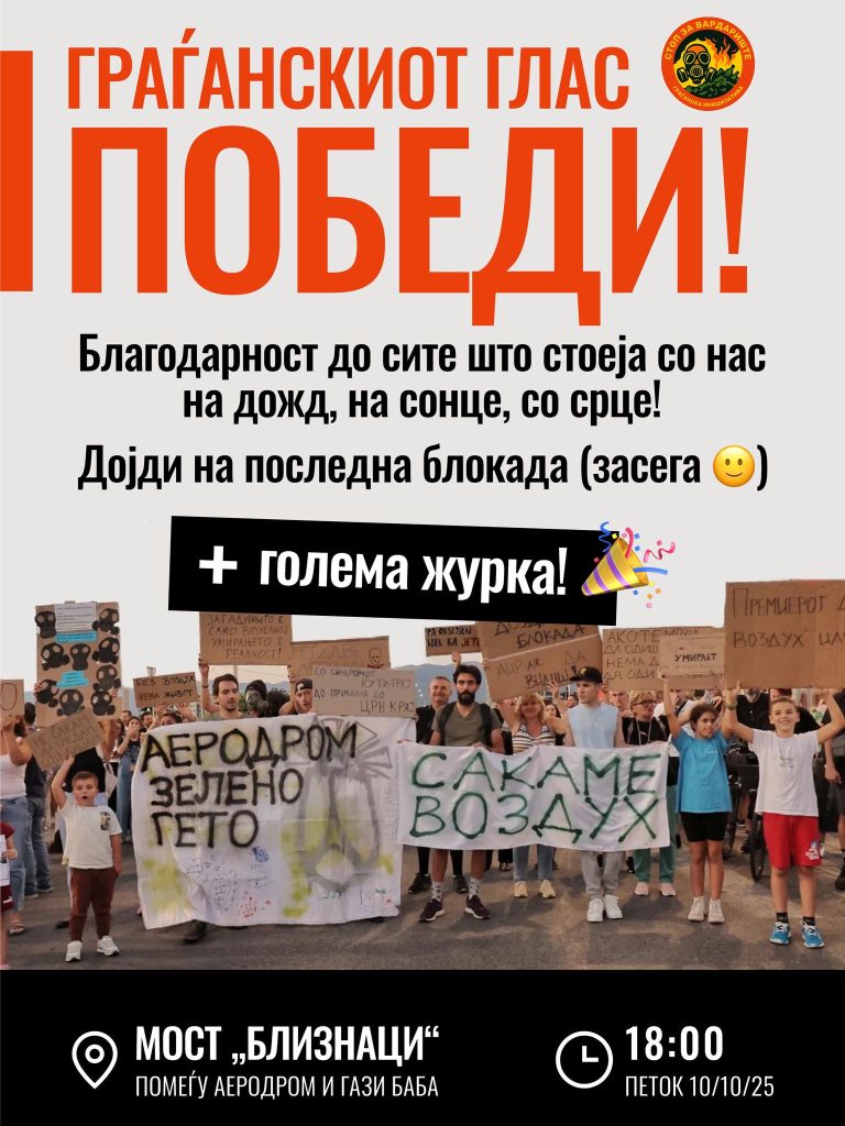 „Стоп за Вардариште“: Засега без блокади – институциите почнаа со расчистување