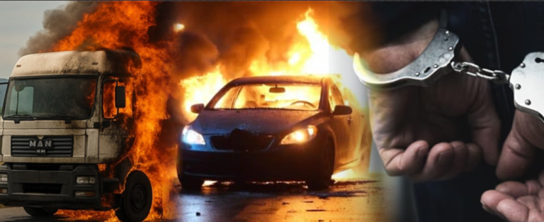 Опожарено „ауди“ во Сарај, било паркирано во дворот на сопственикот