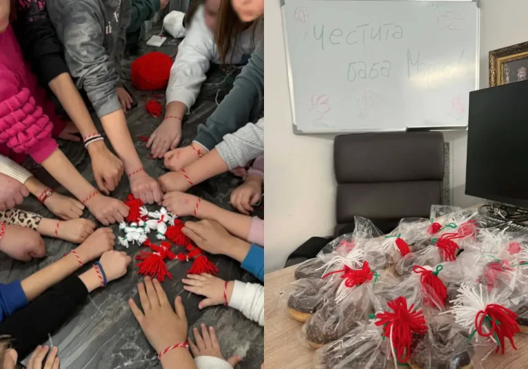 Здружението „Бисерни бранови“ организираше работилница за правење мартинки