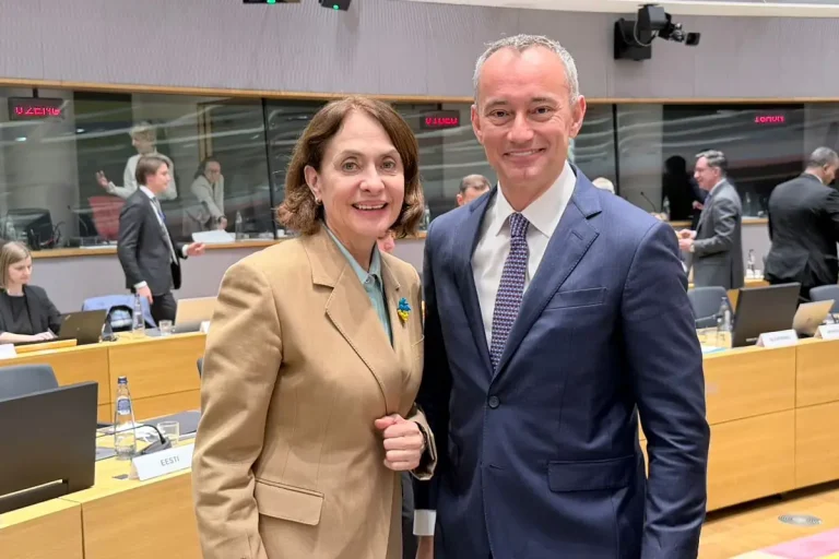 ЕУ: Министерката Неински на Советот „Надворешни работи“ — поддршка за Украина и напредок на мировниот план за Газа