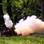 Церемонија во Воената академија во Софија по повод 150 години од Априлското востание