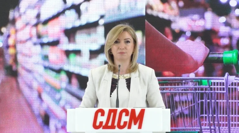 (Видео) Кузеска: Со шефот на бандата Мицкоски економијата тоне, инфлација 5,7%, празни фрижидери, празни џебови, сиромаштија
