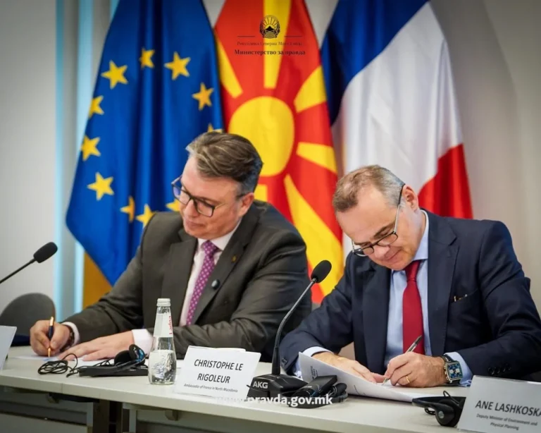 РС Македонија ја зајакнува еколошката правда: Потпишан Меморандум за  соработка со француските партнери