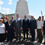 (Видео/Галерија) Кај споменикот на генерал-мајор Константин Каварналиев во близина на Дојран, беше одбележана 113-та годишнина од неговата смрт