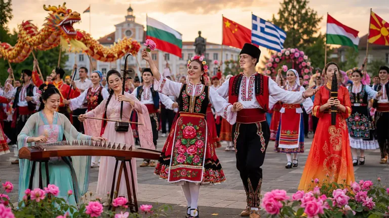 Фолклорни состави од Бугарија, Северна Македонија, Грција и Унгарија ќе настапат на фолклорен фестивал за празникот на розата во Казанлак