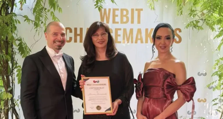 Генералната директорка на БНТ Милена Милотинова го доби признанието „WEBIT Changemakers“ за нејзиниот придонес кон имиџот на Бугарија