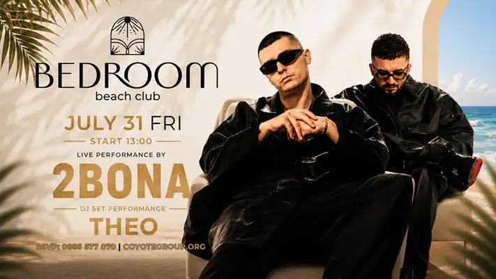 2Bona ќе настапат во Bedroom Beach во Бугарија