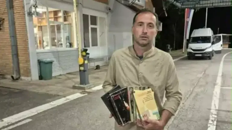 По три години вратени запленетите бугарски книги на Александар Димитров, претседател на здружението „ГЛАС“-Босилеград