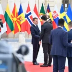 Макрон ги пречека европските лидери, меѓу кои и вицепремиерот Беким Сали