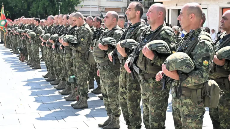 Бугарија испрати 97 војници во мисијата на НАТО КФОР во Република Косово
