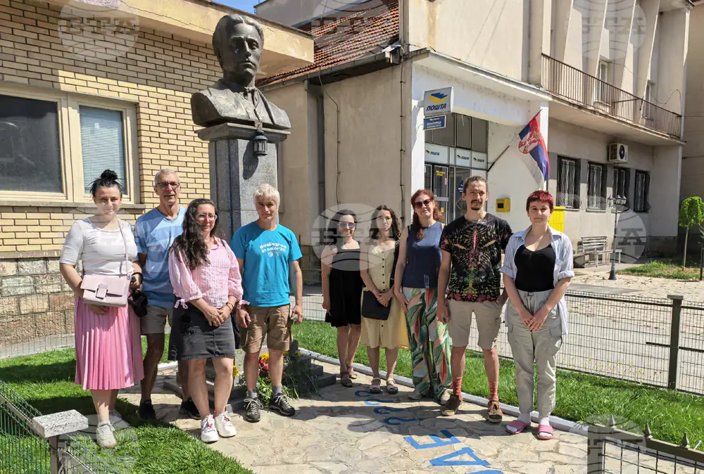 Учесниците во Меѓународната ликовна колонија „Босилеград во бои“ му оддадоа почит на Васил Левски