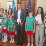 Градоначалникот на Софија Васил Терзиев ги прими бугарските медалисти од светското првенство за спортисти со Даунов синдром