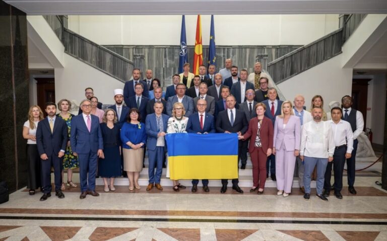 Собранието со поддршка за Украина: Одбележани 35 години од независноста