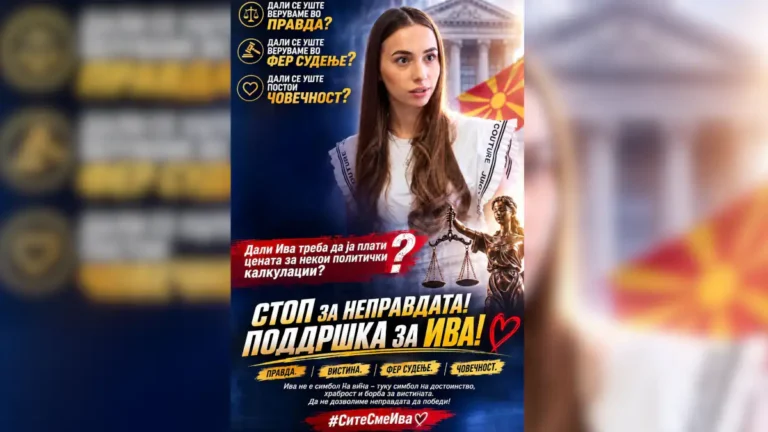 Здружението „Балкански мост“ со поддршка за Ива Михаилова: До кога обичниот граѓанин ќе ја плаќа цената на политичките калкулации и нерешените меѓудржавни спорови?