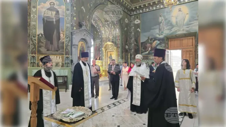 Одбележувањето на 205-годишнината од основањето на Болград во Украина денеска почна со молебен во катедралата „Свето Преображение Господово“