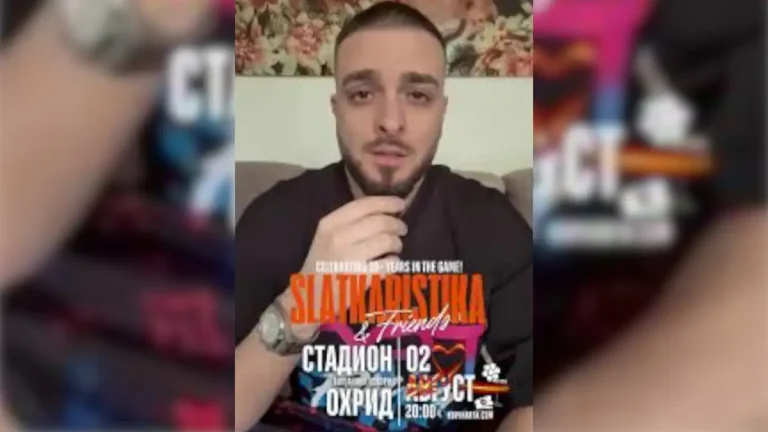 (Видео) Бугарската хип-хоп ѕвезда Криско ќе биде специјален гостин на концертот на Марко Маринковиќ-Слаткар на 2 август во Охрид