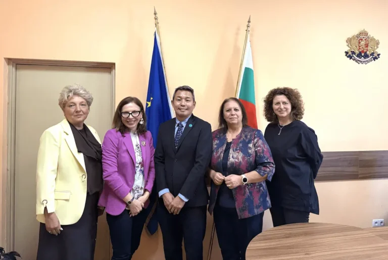 Новиот претставник на УНИЦЕФ во Бугарија оствари средба со претседателката на ДАЗД