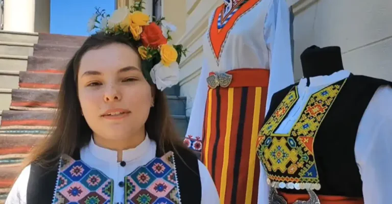 20-годишна Бугарка ја оживува традицијата на народните носии