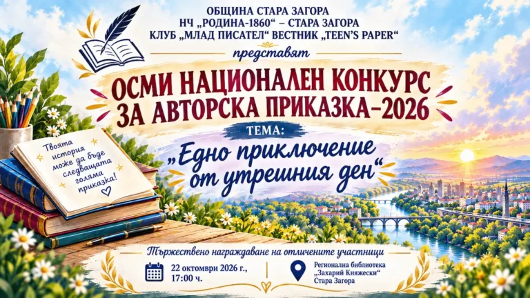 88 творци од Бугарија и Северна Македонија учествуваа на Осмиот национален конкурс за авторска бајка