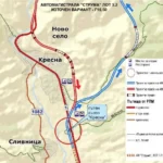 Ново трасе на автопатот „Струма“ во Бугарија кон Грција со два тунела и 17 вијадукти